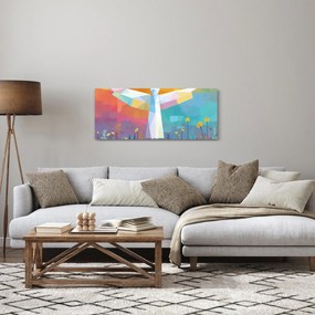 Obraz - Strážca kvetov (120x50 cm)