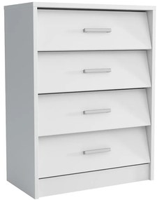 Skrinka na topánky Sawa 4S biely