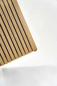 Drevený kvetináč MAXI, s priečkami, akácie, šírka 84 cm, hnedá