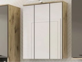 Kúpeľňová zrkadlová skrinka Mason, dub%