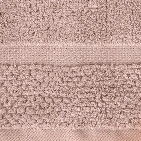 BAVLNENÝ UTERÁK SADA 6KS 50X90 CM PUDROVÁ