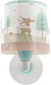 Dalber 61279 - Detské nástenné svietidlo LOVING DEER 1xE27/60W/230V