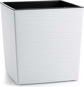 Kvetináč FLORE RIFLO 29,5x30,5 cm biely