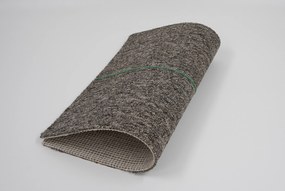 Associated Weavers, Koberec metráž Medusa 40, na mieru, šíře 4m, hnedá, ab (mriežka), chodba / predsieň