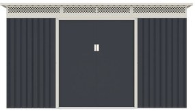 Záhradný domček G21 GRAH 1132 - 340 x 333 cm, antracitový 6390097