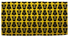 Sablio Uterák Star Wars Stormtrooperi Pattern na žltej - 70x140 cm