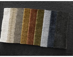 Čierna ženilková rohová pohovka (pravý roh/s leňoškou) Leonore – Bobochic Paris