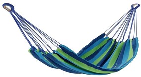 AmeliaHome Hojdacie závesné ležadlo Colada modrozelená, 240 x 80 cm