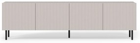 TV stolek Paxos 200 cm kašmír/černý