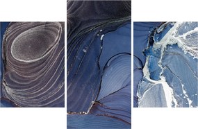 Obraz - Mramorovaný atrament (90x60 cm)