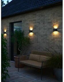 Nordlux - LED vonkajšie nástenné svietidlo MILDA LED/4,9W/230V IP44 čierne