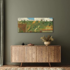 Obraz - Edouard Vuillard, Landscape of the Ile de France, reprodukcia (120x50 cm)