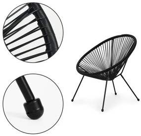 ZÁHRADNÁ STOLIČKA GARY ČIERNA