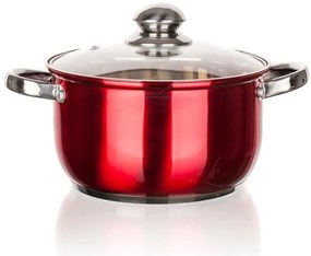 Hrniec s pokrievkou MAESTRO červený 3,2 L 48HF09RC20