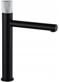 Mexen ELBA One - VYSOKÁ BATERIA UMYVADLOVÁ, Čierna/Chróm, 74111-77