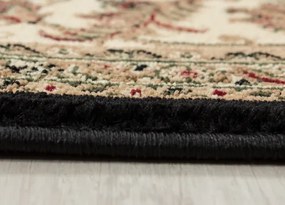 Koberce Breno Kusový koberec MARRAKESH 210 Black, čierna, viacfarebná,200 x 290 cm
