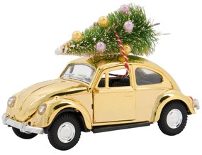 House Doctor Vianočná dekorácia autíčko Golden