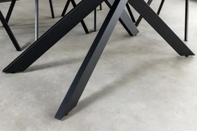 Rozkladací jedálenský stôl Alpine 43845 160/200x90cm Ceramik antracite - Komfort-nábytok