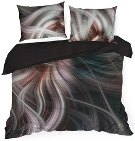 MAKOSATÉNOVÉ OBLIEČKY EVA MINGE SIERRA 200X220 CM, 2 KS 70X80 CM VZOROVANÉ