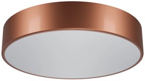 TEMAR Prisadené stropné LED osvetlenie LED CLEO, 43W, denná biela, 40cm, okrúhle, medené