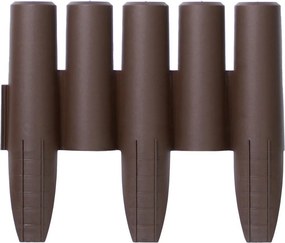 PROSPERPLAST Záhradná palisáda, tmavohnedá, 270 cm