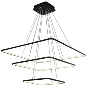 Závesné LED svietidlo Nix, 3x LED 117w, 3000k, b