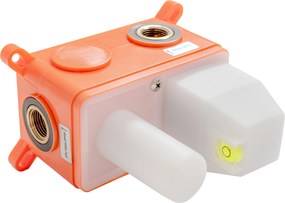 Sprchový komplet REA FENIX + BOX s podomietkovou batériou, zlatý