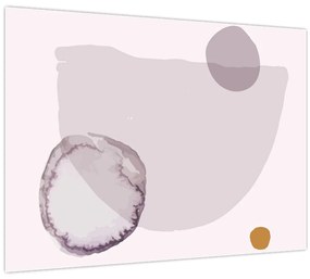 Obraz - Fialový minimalizmus N⁰2 (70x50 cm)