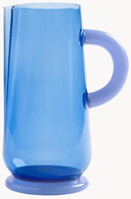 Ručne vyrobená karafa z borosilikátového skla Dew, 1 l