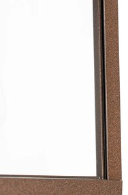 Vonkajšia nástenná lampa hrdzavohnedá s pohybovým senzorom IP44 - Charlois