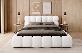 Čalúnená posteľ LEA 160 x 200 v látke Quelle 1
