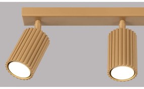 Bodové svietidlo v zlatej farbe 6,5x45 cm Gleam – Sollux