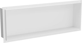 Mexen X-Wall-NR, polička na zapustenie pod obklad bez goliera 60 x 20 cm, biela, 1921602010