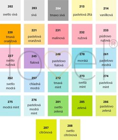 lovel.sk Nálepka na stenu Shapes - guličky 56 ks V02