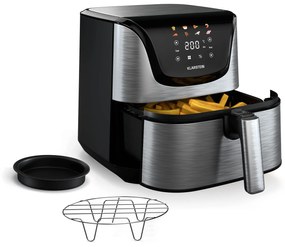 Klarstein AeroVital Deluxe teplovzdušná fritéza, 1700 W, 8 programov, vrátane príslušenstva, 200°C, Časovač