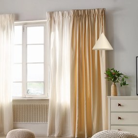 Závesné svietidlo Visby, 1x krémové kovové tienidlo, (fi 32cm), cr