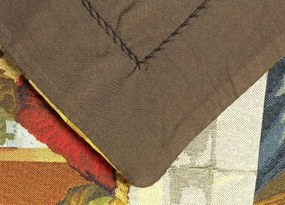 Koberce Breno Kusový koberec VICTORIA (Gobelin) 113/999X, hnedá, viacfarebná,75 x 125 cm