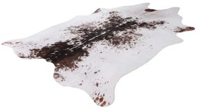 Obsession koberce Kusový koberec Toledo 191 brown white - 155x190 tvar kožušiny cm