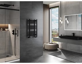 Mexen Mars, vykurovacie teleso 700 x 400 mm, 238 W, čierna, W110-0700-400-00-70