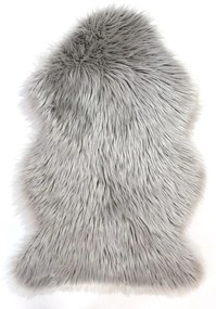 Flair Rugs koberce AKCIA: 120x170 cm Kusový koberec Faux Fur Sheepskin Grey - 120x170 cm