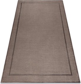 Koberec AURA J2659A tmavobéžový / béžový