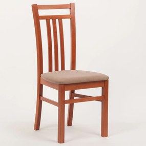 Stima Stolička LOTY Vyberte odtieň ->: Čerešňa, Vyberte látku ->: VELVET béžová 41