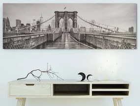 Obraz na plátne Brooklyn Bridge, 150x50 cm%