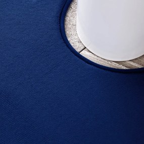 Tmavomodré WC kúpeľňové predložky z pamäťovej peny v súprave 2 ks 50x80 cm Anti-Bacterial – Catherine Lansfield