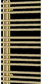 Mexen Neptun kúpeľňový radiátor 900 x 500 mm, 291 W, zlatý - W101-0900-500-00-50