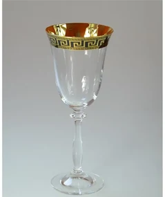 BOHEMIA ANGELA VERSO GOLD POHÁR NA VÍNO 250 ML SADA 6 KS