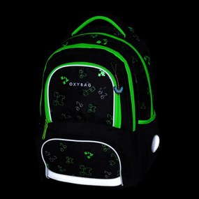 Školský set 3dielny Oxy Next Green Cubes PP26