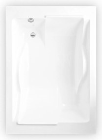 Roth Špeciálna obdĺžniková akrylátová vaňa AMORE ROTH-Variant: rozmery: 180x120 cm - (AMORE 180 - 9720000)