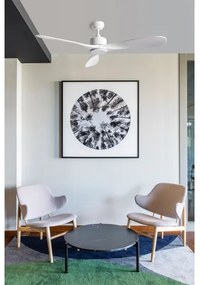 FARO 33750DCWT-Stropný ventilátor LUZON L biela pr. 132 cm WT + diaľkové ovládanie