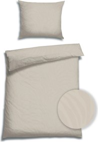 XXXLutz POSTEĽNÁ BIELIZEŇ, flanel, béžová, 140/200 cm Florella - Obliečky & plachty - 004388000702